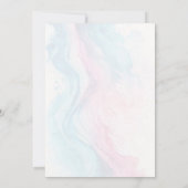 フローラブランチ&バブリーブライダルシャワー 招待状 (裏面)