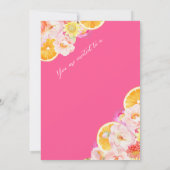 フローラブランチ&バブリー誕生日ブランチ 招待状 (裏面)