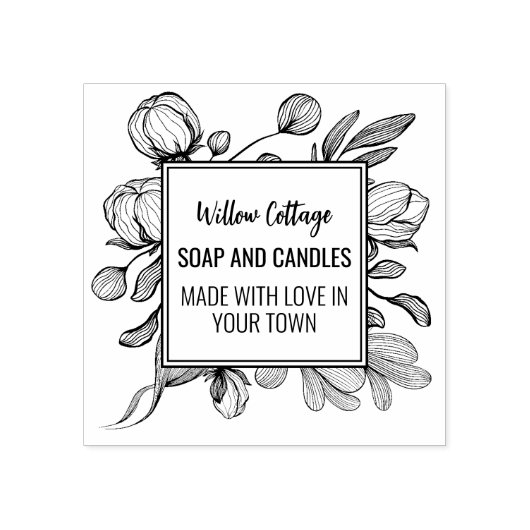 フローラブランディング ラバースタンプ (インプリント)