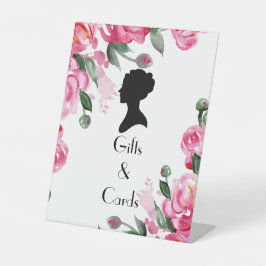 フローラブリジガートンブライダルシャワー 台座サイン