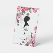 フローラブリジガートンブライダルシャワー 台座サイン (正面)