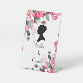 フローラブリジガートンブライダルシャワー 台座サイン