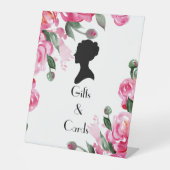 フローラブリジガートンブライダルシャワー 台座サイン (正面)