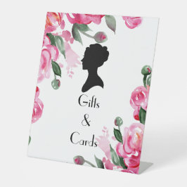 フローラブリジガートンブライダルシャワー 台座サイン