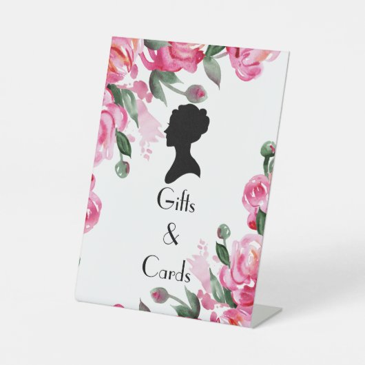 フローラブリジガートンブライダルシャワー 台座サイン (正面)