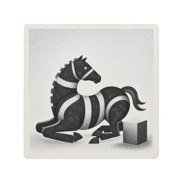 フローラブリスモダンウォールアート メタルプリント