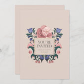 フローラブリス招待状 招待状 (正面/裏面)