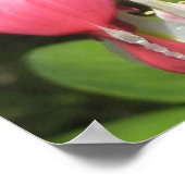 フローラブリードハートポスター – マットバリュー紙 ポスター (角)