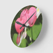 フローラブリードハート – 中丸ウォールクロック ラウンド壁時計 (傾斜)