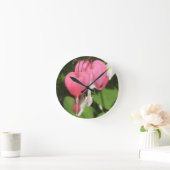 フローラブリードハート – 中丸ウォールクロック ラウンド壁時計 (ホーム)