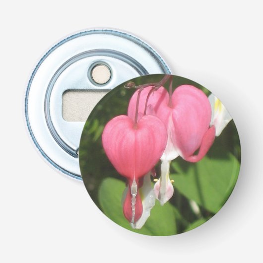 フローラブリードハート – 磁気ボトルオープナー 栓抜き (正面)