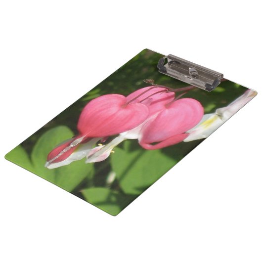 フローラブリードハート- Sturdy Acrylic Clipboard クリップボード (アングル)