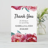 フローラブルガンディマルサラピーニーサンキューカード サンキューカード (スタンド正面)