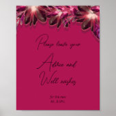 フローラブルゴーニュアドバイスとウェルウィッシュ ポスター (正面)