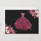 フローラブルゴーニュザデイト誕生日キンセアニェラ セーブザデート (裏面)