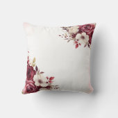 フローラブルゴーニュプリンセスキンセアニェラ誕生日 クッション (裏面)