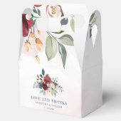 フローラブルゴーニュモダンー結婚リー フェイバーボックス (オープン)