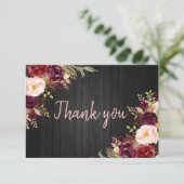 フローラブルゴーニュ牡丹サンキューカード サンキューカード (スタンド正面)