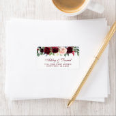 フローラブルゴーニュ結婚ーの住所 ラベル (インサイチュ)