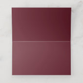 フローラブルゴーニュ赤面緑エレガント園 プレイスカード (内部開封)