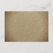 フローラブルゴーニュ金ゴールドウェディングレセプション詳細 エンクロージャーカード (裏面)