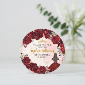 フローラブルゴーニュ金ゴールドキンセアニェラ誕生日感謝していヨ 招待状 (スタンド正面)