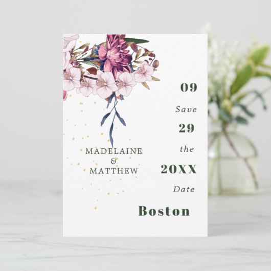 フローラブルゴーニュ金ゴールド赤面シエレガントック セーブザデート (スタンド正面)