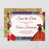 フローラブルゴーニュ・メキシコDate Cardを保存 サンキューカード (正面/裏面)