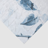 フローラブルーとホワイトヴィンテージEphemera Decompage 2 薄葉紙 (詳細)