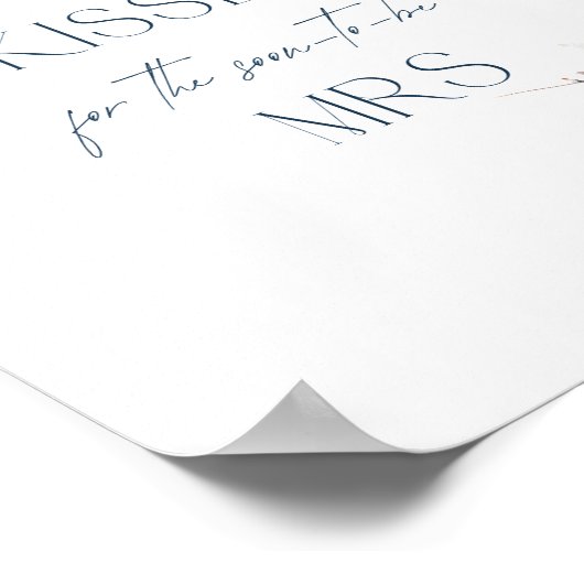 フローラブルーウィンターボタニカルハウキス ポスター (角)