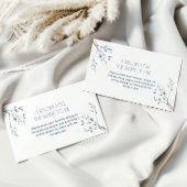 フローラブルーウィンターボタニカル共有Aレシピ エンクロージャーカード