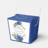 フローラブルーエレガントバラユーカリキンセアニェラ フェイバーボックス (正面サイド)