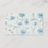 フローラブルーカントリー結婚ガーデンT's Reception エンクロージャーカード (裏面)