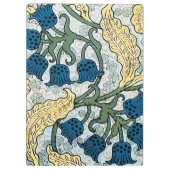 フローラブルーフラワーズリリーバレーリピーター クリップボード (裏面)