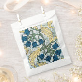 フローラブルーフラワーズリリーバレーリピーター フェイバーバッグ (クリップ留めされた状態)