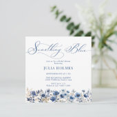 フローラブルーブライダルシャワー 招待状 (スタンド正面)