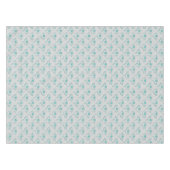 フローラブロックプリント。 テーブルクロス (正面(横))