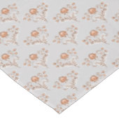 フローラブロックプリント。 テーブルクロス (アングル)