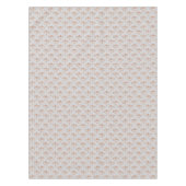 フローラブロックプリント。 テーブルクロス (正面)