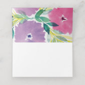 フローラブロッサム座席表 プレイスカード (内部開封)