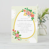 フローラブーケイースターエッグパーティー 招待状 (スタンド正面)
