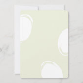 フローラブーケイースターエッグパーティー 招待状 (裏面)