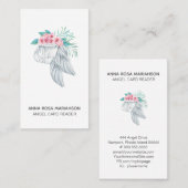 *~*フローラブーケエンシンプルジェルウィング 名刺 (正面/裏面)