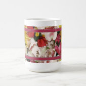 フローラブーケコーヒーマグ コーヒーマグカップ (中央)