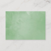 フローラブーケパラシュート赤ちゃんシャワーブックリクエスト エンクロージャーカード (裏面)