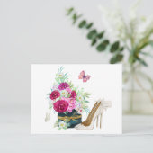 フローラブーケヒール ポストカード (スタンド正面)