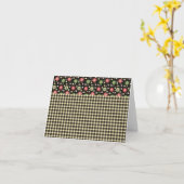 フローラブーケ品種ノートカー空白のド内 カード (黄色い花)