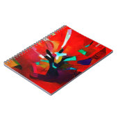 フローラブーケ抽象化。バージョンモダンで ノートブック (左側)