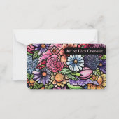 フローラブーケ春花 ノートカード (正面)