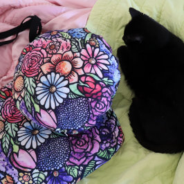 フローラブーケ春花 ラウンドクッション